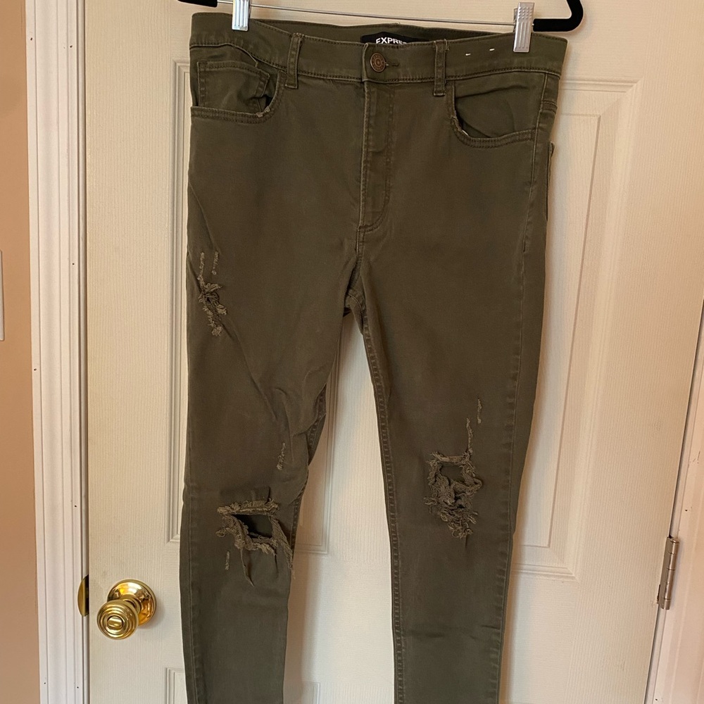 Express Stretch+ Legging High Rise Skinny Jeans.